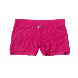 Dámske červené pyžamové kraťasy Erin