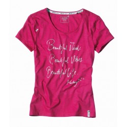 Dámske ružové tričko Selena