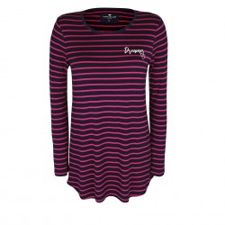 Nočná červenomodrá košielka TOM TAILOR Nočná červenomodrá košielka TOM TAILOR