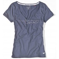 Dámske antracitové tričko s krátkym rukávom Caroline