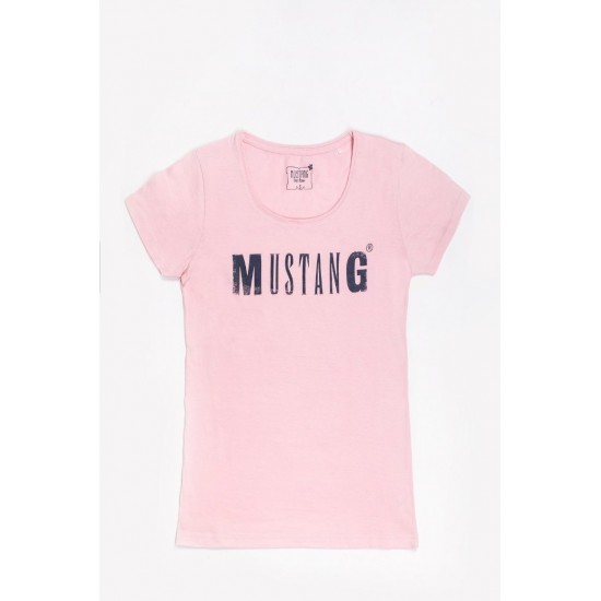 Dámske ružové tričko Mustang MUSTANG