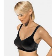 Dámska čierna bezkosticová podprsenka Ultrasonic Dámska čierna bezkosticová podprsenka Ultrasonic