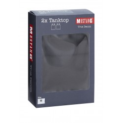 Dvojbalenie pánskych čiernych tielok Basic