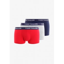 Trojbalenie pánskych boxeriek (červená / šedá / tmavomodrá) Trojbalenie pánskych boxeriek (červená / šedá / tmavomodrá)