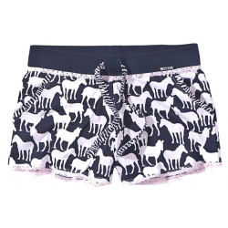 Dámske modroružové kraťasy Jola