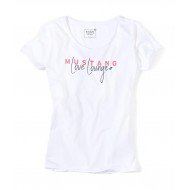 Dámske biele tričko s krátkym rukávom ENJA Dámske biele tričko s krátkym rukávom ENJA