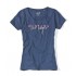 Dámske modré tričko s krátkym rukávom ENJA