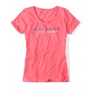 Dámske korálové tričko s krátkym rukávom ENJA