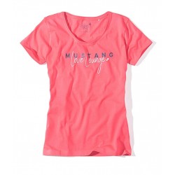 Dámske korálové tričko s krátkym rukávom ENJA