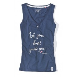 Dámsky modrý top FJELLA Dámsky modrý top FJELLA