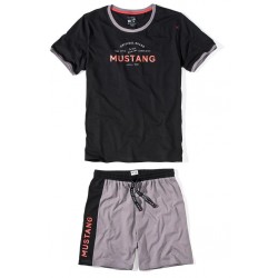 Pánske bavlnené pyžamo Bent - tričko + kraťasy