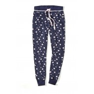 Dámske modré nohavice Pied