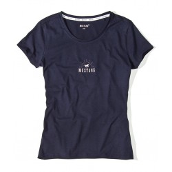 Dámske modré tričko Grafical