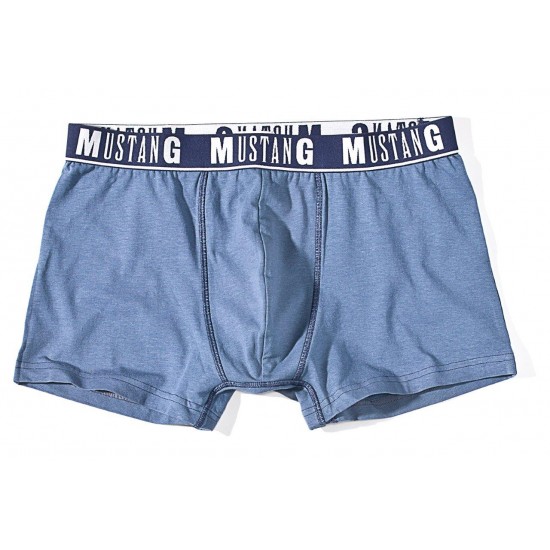 Pánske svetlomodré boxerky GIAN MUSTANG Pánske svetlomodré boxerky GIAN MUSTANG