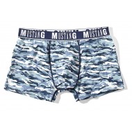 Pánske maskáčove modré boxerky AREK 