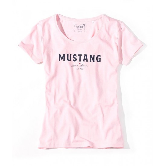 Dámske svetloružové tričko AURELIA MUSTANG