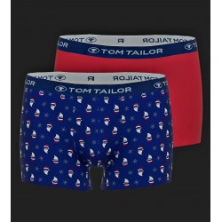 Vianočné dvojbalenie pánskych boxeriek (červená / modrá) Vianočné dvojbalenie pánskych boxeriek (červená / modrá)