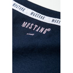 Dámska modrá nočná košielka s potlačou koňa CIRCLE DOTS Dámska modrá nočná košielka s potlačou koňa CIRCLE DOTS