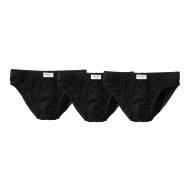 Výhodné balenie pánskych čiernych slipov JULES (3ks)