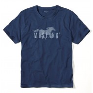 Modré pánske tričko MERLIN Modré pánske tričko MERLIN