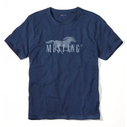 Modré pánske tričko MERLIN Modré pánske tričko MERLIN