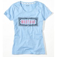 Dámske modré tričko HAZEL