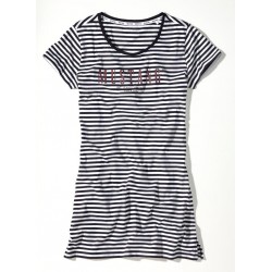 Dámska pruhovaná nočná košielka JADE