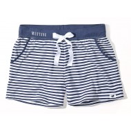 Dámske pásikavé kraťasy DENIM STRIPES